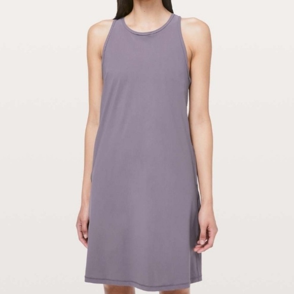 Lululemon lavender Razorback early morning mini dress - Picture 1 of 14